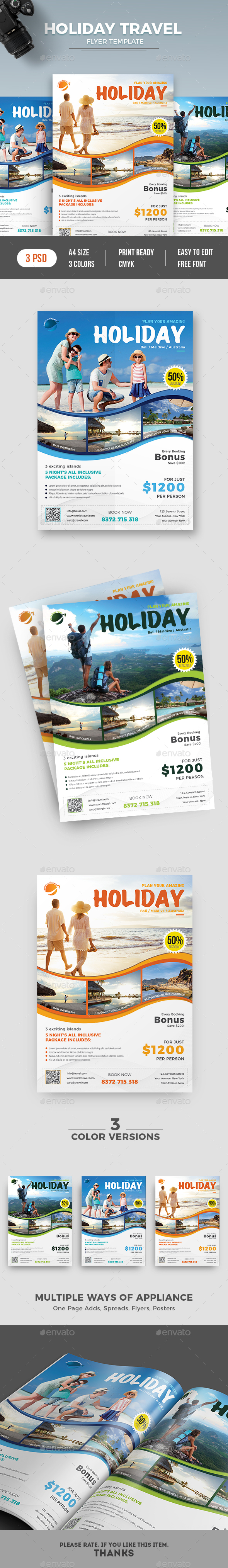 Travel Flyer - Commerce Flyers