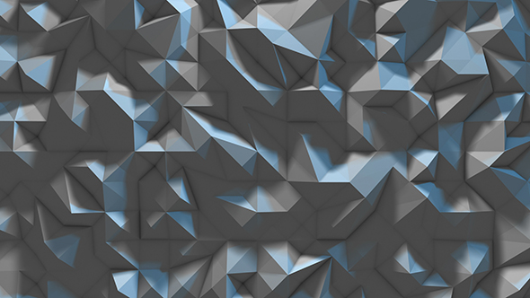 Polygonal Geometric Surface 4K