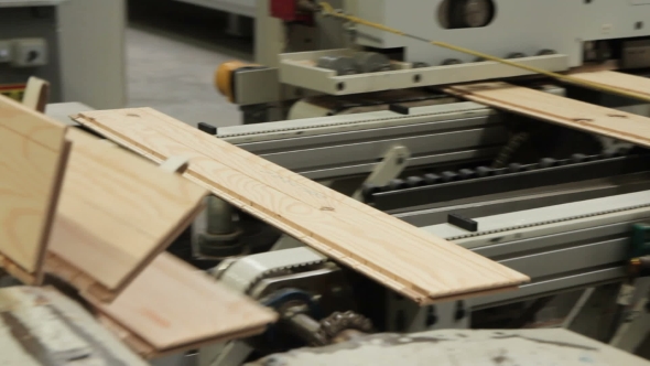 Parquet Production. Industrial Factory. alt