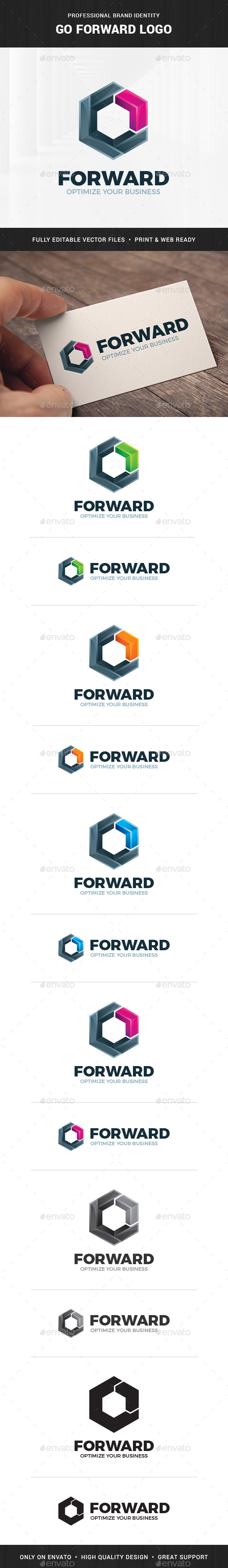 Go Forward Logo Template - Symbols Logo Templates