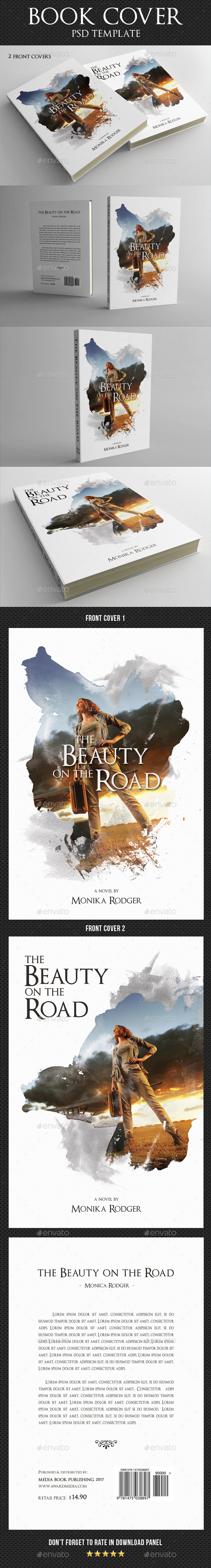 Book Cover Template 39 - Miscellaneous Print Templates