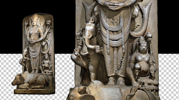 Posthumous Portrait of a Queen as Parvati alt