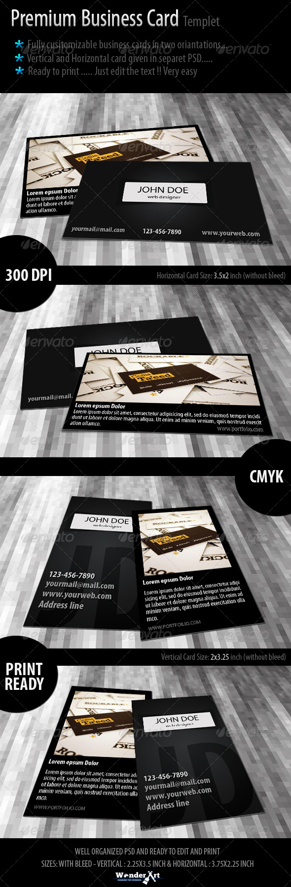 Premium Business Card - Corporate Business Cards