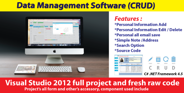Data Management Software - CodeCanyon 21364021