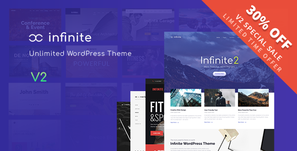 Infinite - Responsive Multi-Purpose WordPress Theme - Corporate WordPress
