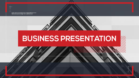 Business Presentation - VideoHive 21365405
