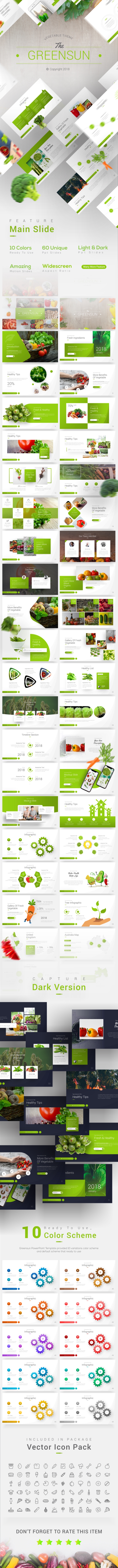 The Greensun Presentation Template - PowerPoint Templates Presentation Templates