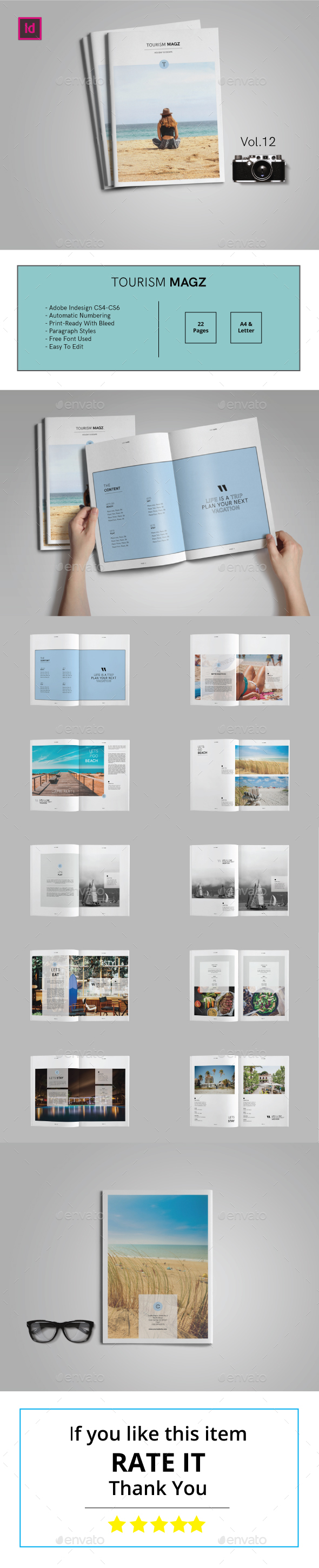Tourism Magz Vol.12 - Magazines Print Templates