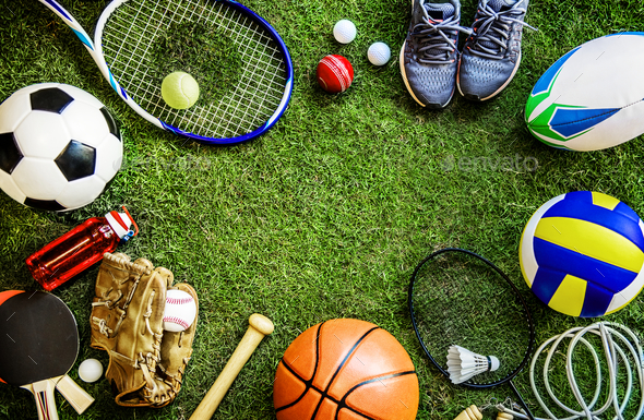 Sports tools - Stock Photo - Images