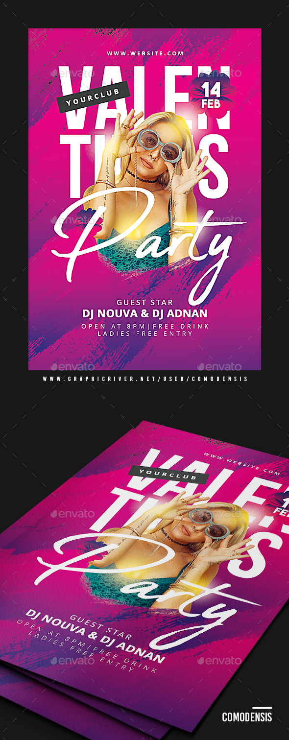 Dj Valentine's Party - Clubs & Parties Events