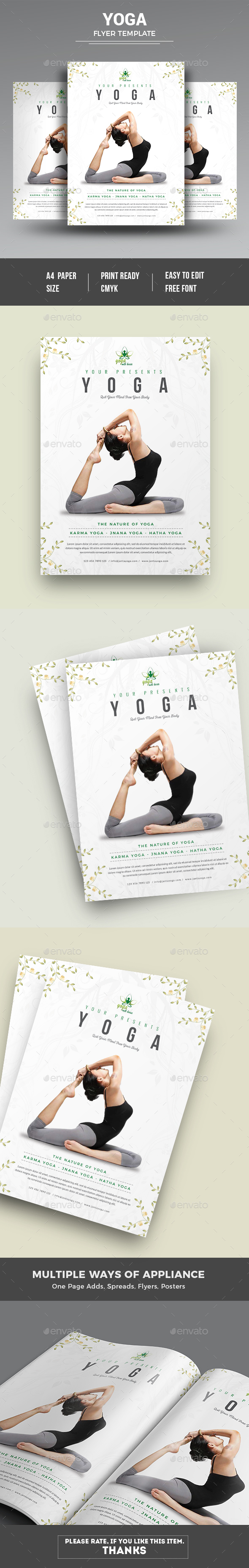 Yoga Flyer - Commerce Flyers