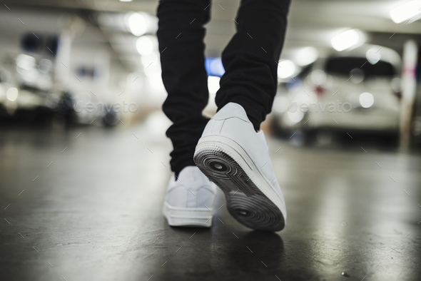 Jeans and sneakers - Stock Photo - Images