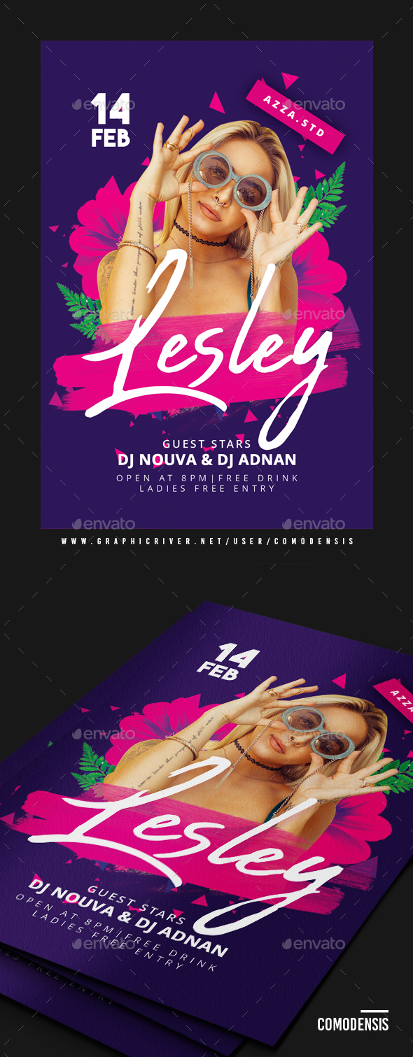 DJ Club Flyer - Clubs & Parties Events