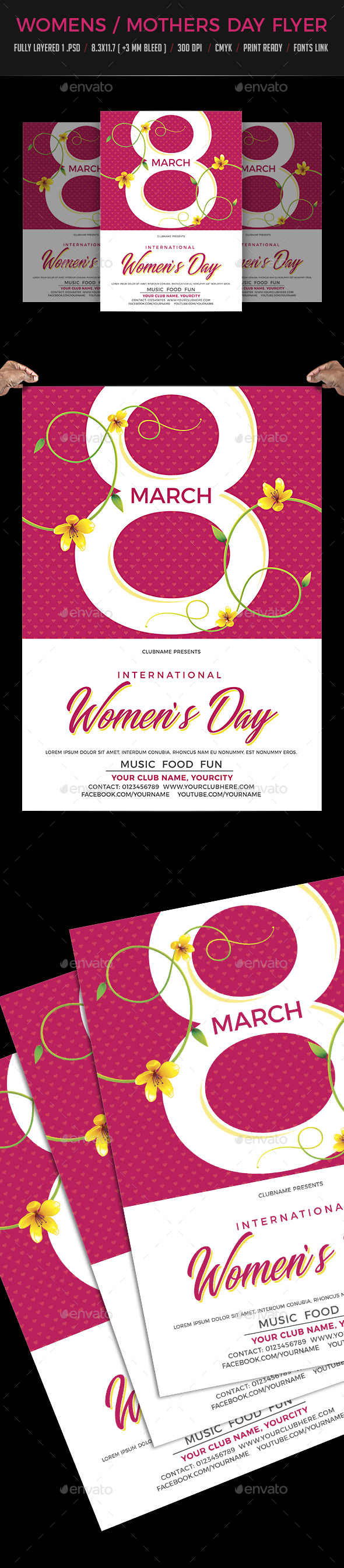 Womens Day Flyer - Events Flyers