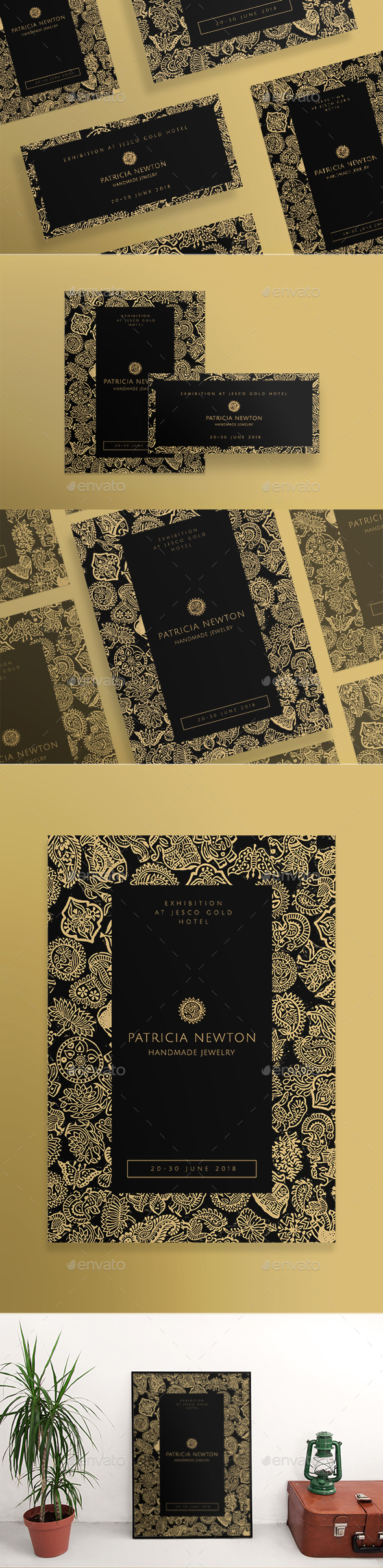 Jewelry Exhibition Flyers - Miscellaneous Events