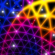 Flashing Neon Colorful Grid - VideoHive Item for Sale