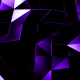 Triangle Polygons Loop Background Purple Version Triangle Polygons Loop Background Purple Version - VideoHive Item for Sale