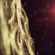 Gold Bokeh Particles Wave - VideoHive Item for Sale