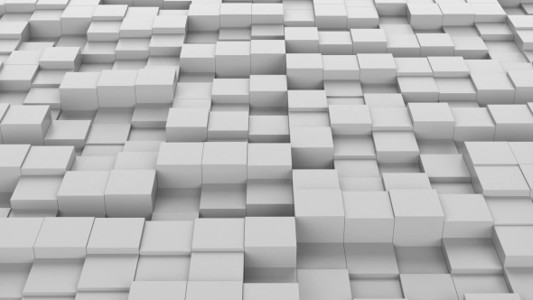 White Cubes Background Loopable, Motion Graphics | VideoHive