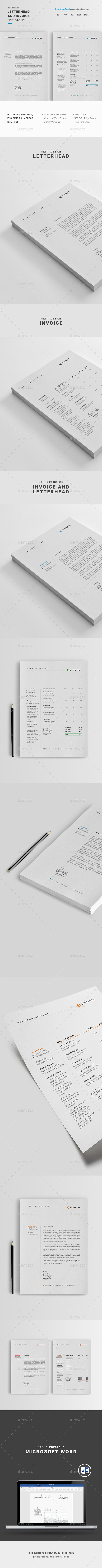 Invoice - Proposals & Invoices Stationery