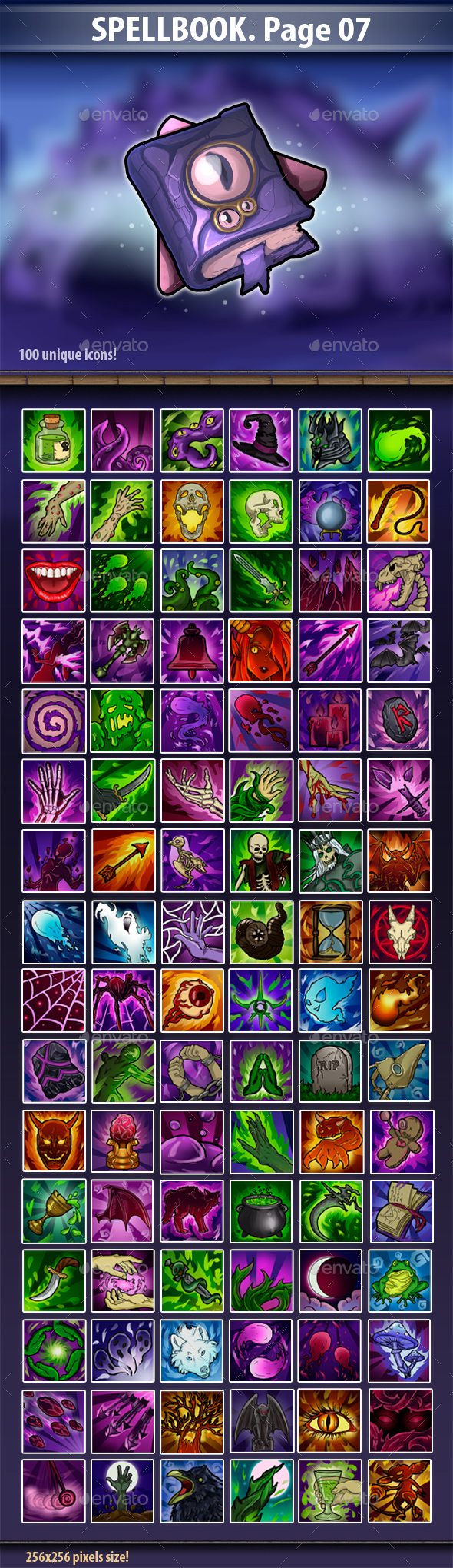 SpellBook Page 07 - Miscellaneous Game Assets