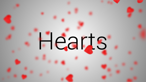Hearts Background Animation