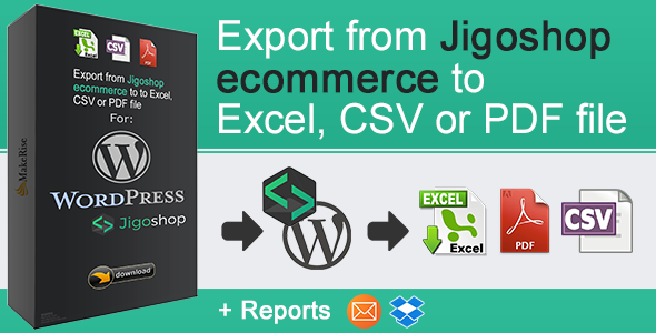 Jigoshop eCommerce Export - CodeCanyon 21371632