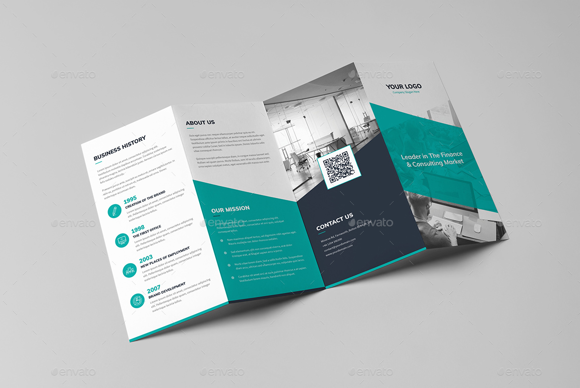 Corporate – Brochures Bundle Print Templates 10 in 1, Print Templates