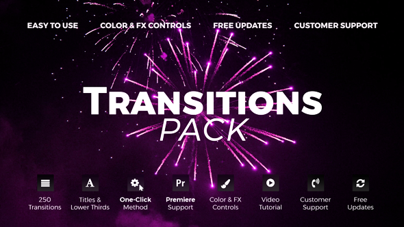 Videohive Transitions 4.1 20139771 - Free After Effects Project Files