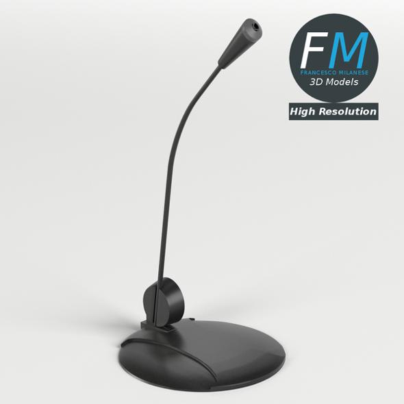 Desk Microphone - 3DOcean Item for Sale