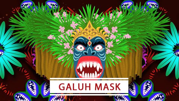 Galuh Mask 2 in 1 VJ Loop
