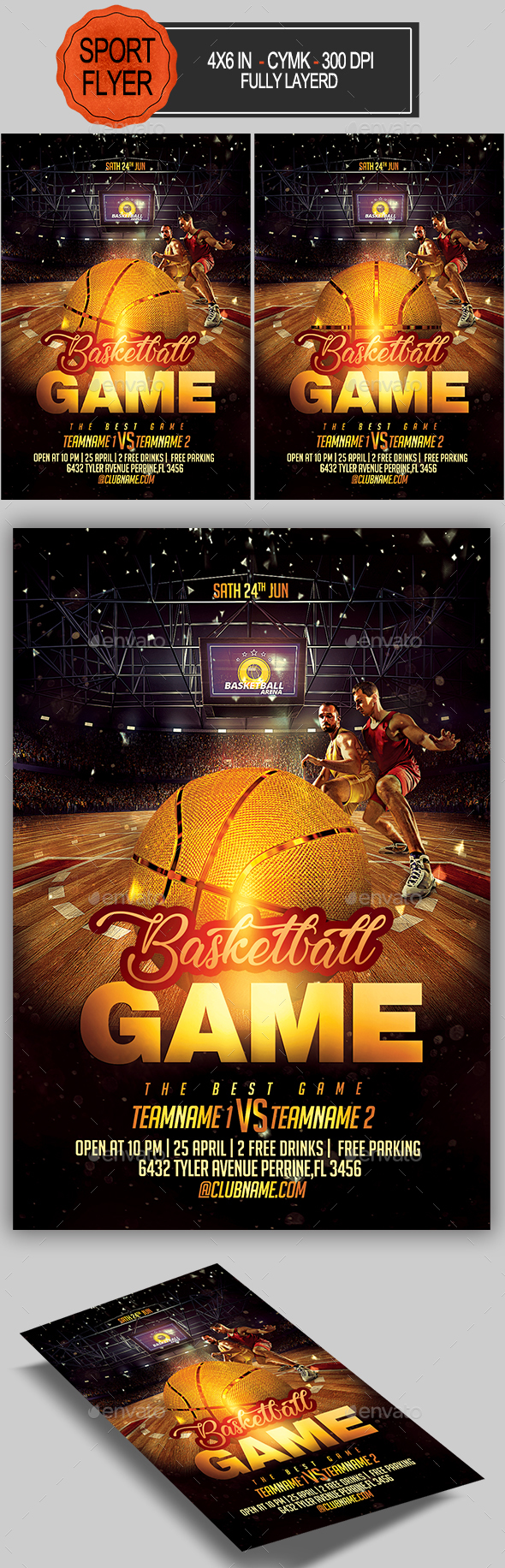 Basketball Flyer - Sports Events