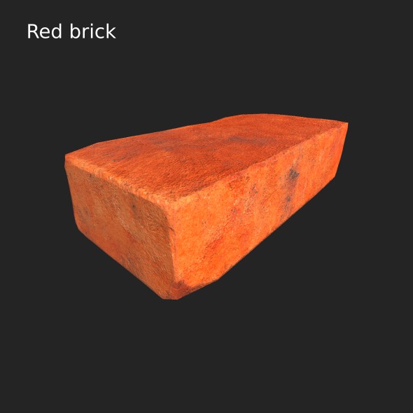 Red brick LOW - 3Docean 21377945