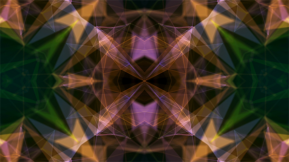 Colored Abstract Kaleido Plexus Backgrounds