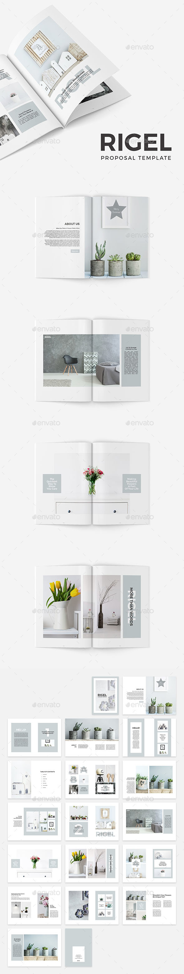 Rigel Proposal Template - Catalogs Brochures
