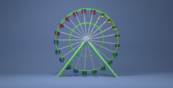 Ferris Wheel - 3Docean 21379423