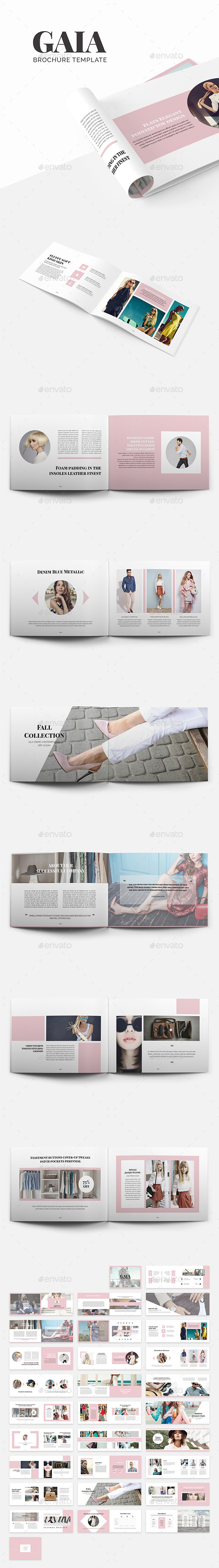 Gaia Brochure Template - Catalogs Brochures