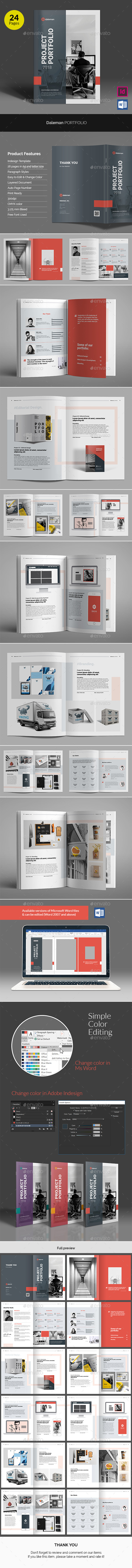 Daleman Project Portfolio - Portfolio Brochures