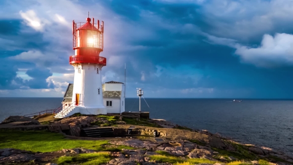 Lindesnes Fyr Lighthouse, Norway alt