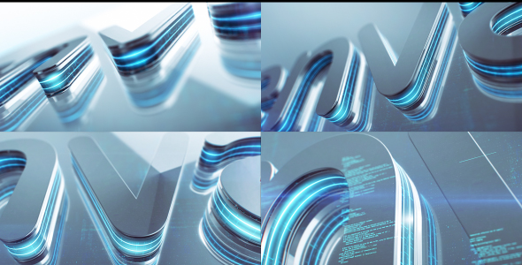 3D Metal Logo - VideoHive 21381215