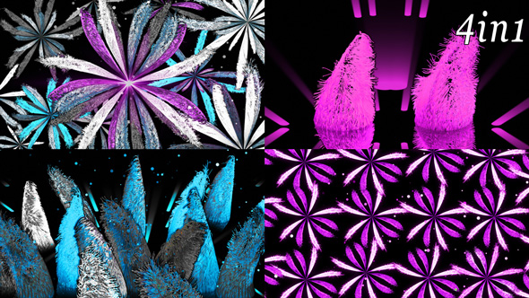 Crazy Fur - VJ Loop Pack (4in1) alt