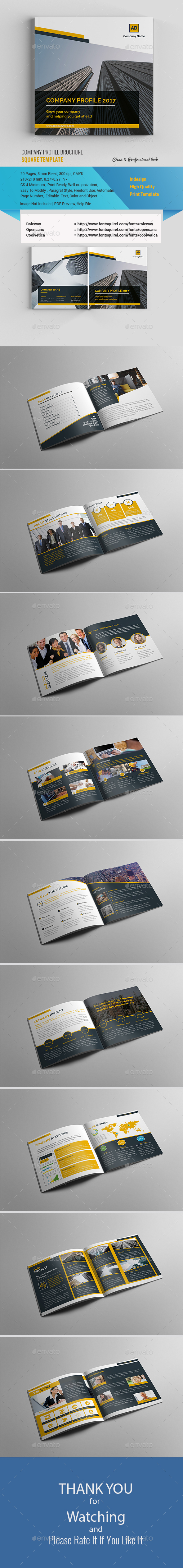 Square Company Profile Vol 1 - Corporate Brochures