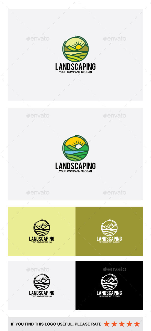 Landscaping Logo - Abstract Logo Templates