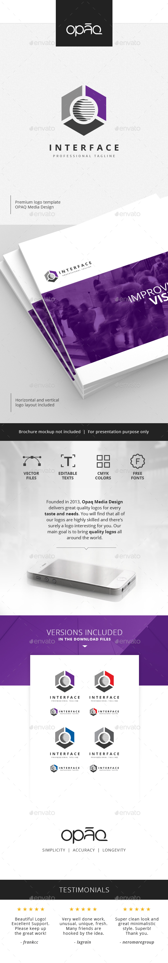 Global Interface Logo - Symbols Logo Templates