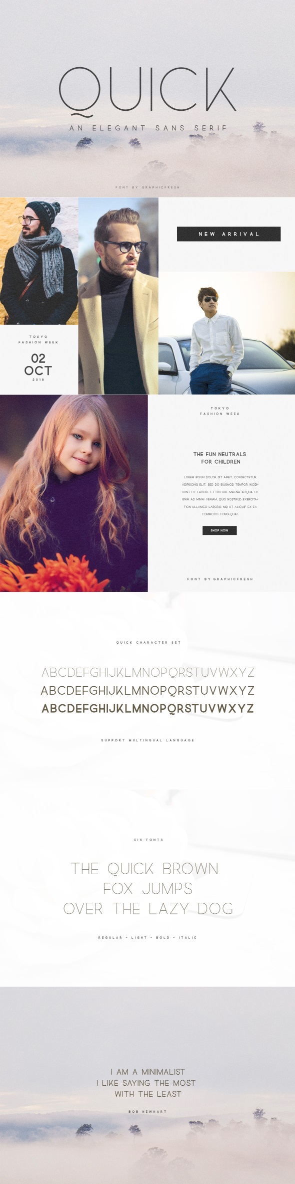 Quick - An Elegant Sans Serif - Sans-Serif Fonts