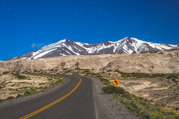 Ruta Quarenta road through Argentina - Stock Photo - Images