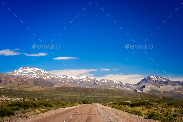 Ruta Quarenta road through Argentina - Stock Photo - Images
