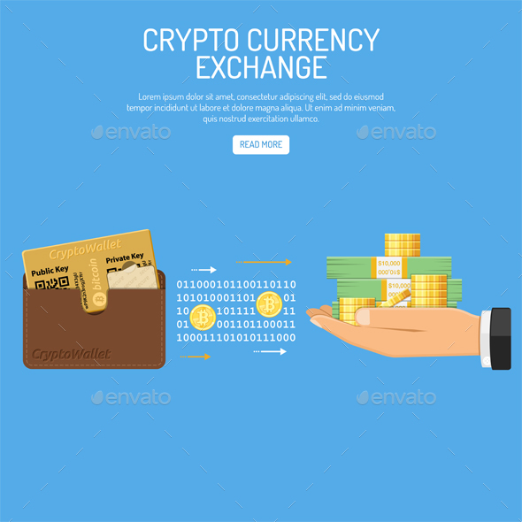 Crypto Currency Bitcoin Technology Concept - Miscellaneous Vectors