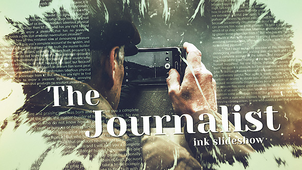 The Journalist Ink - VideoHive 21387860