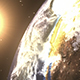 Sun Rises Over Earth and Moon In Space - VideoHive Item for Sale
